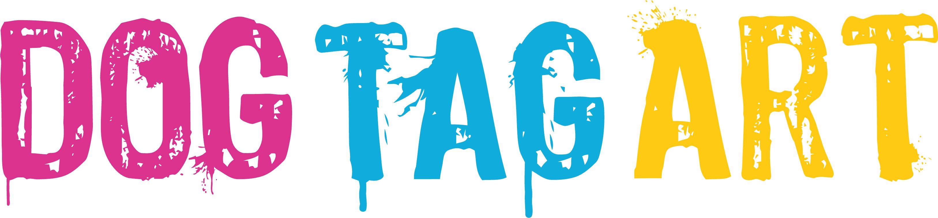 Dog Tag Art - horizontal logo